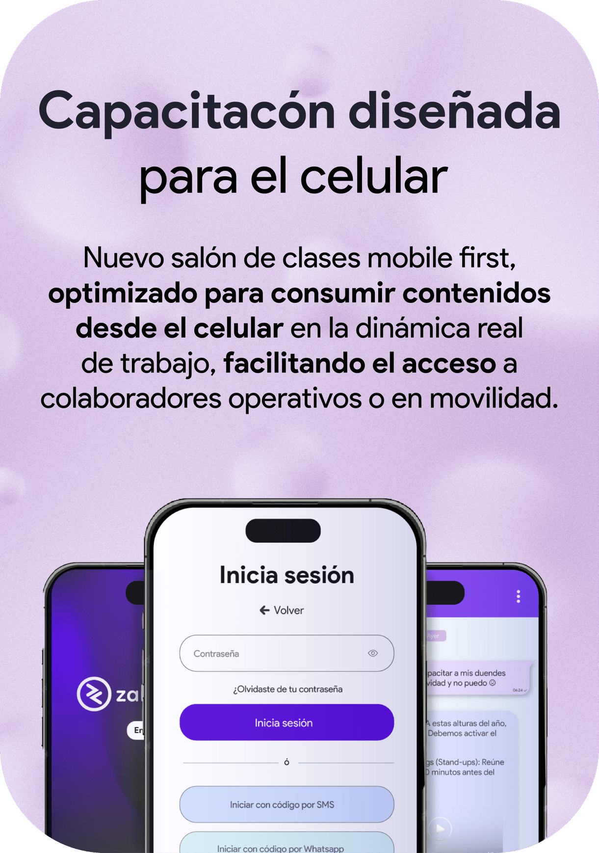 2 Capacitación diseñada para el celular